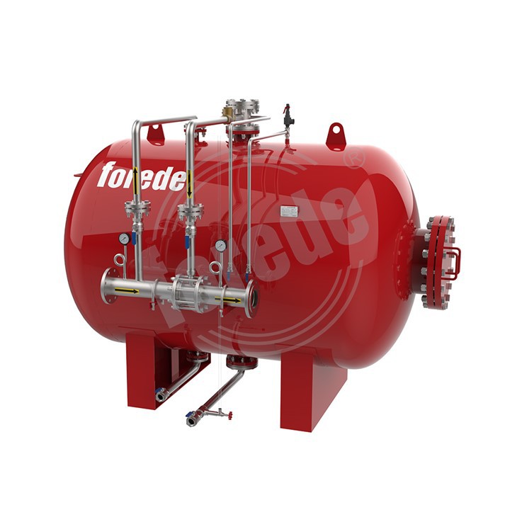 Hozirontal Fire Fighting Foam Bladder Tank