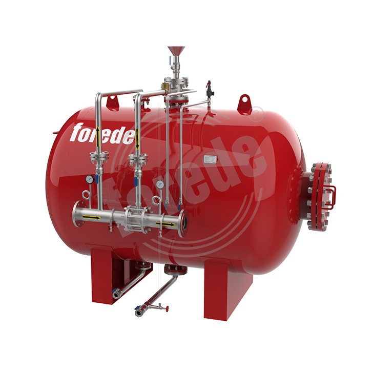 Hozirontal Fire Fighting Foam Bladder Tank
