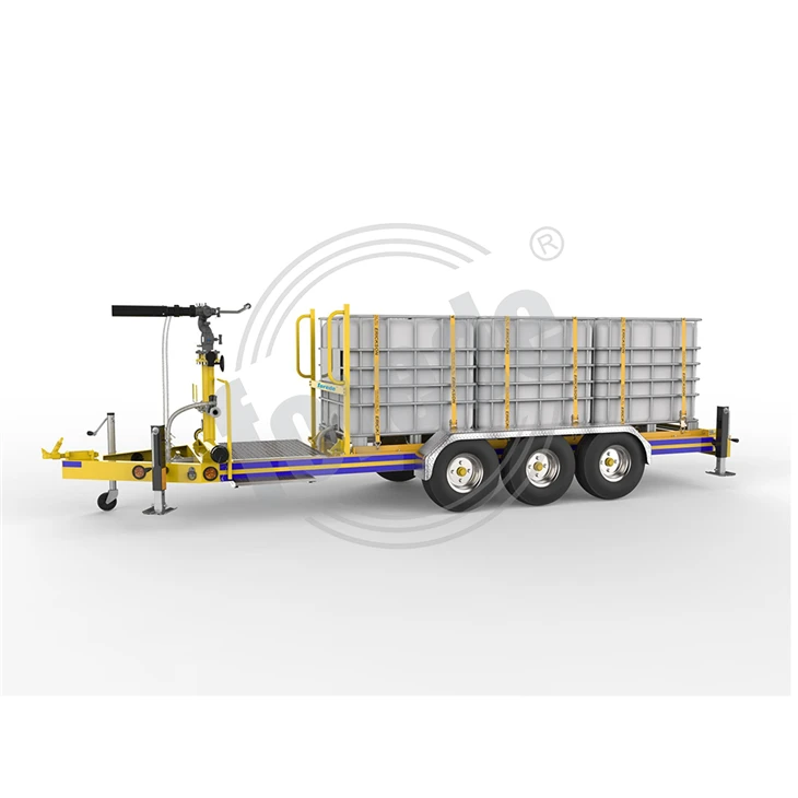 Foam Trailer With Manual Foam Monitor