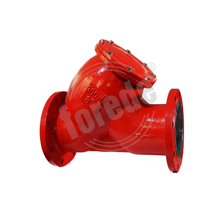 Y Type Strainer With Flange End